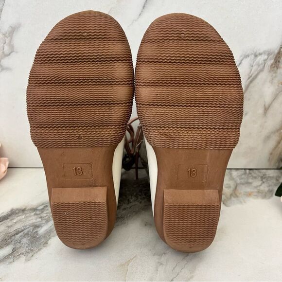 NORDSTROM Kids Brooklyn Water-resistant Winter Boot In Ivory Size 13 - Picture 14 of 15